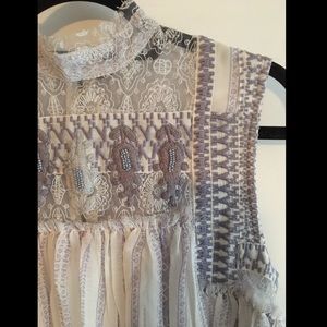 Embroidered dress